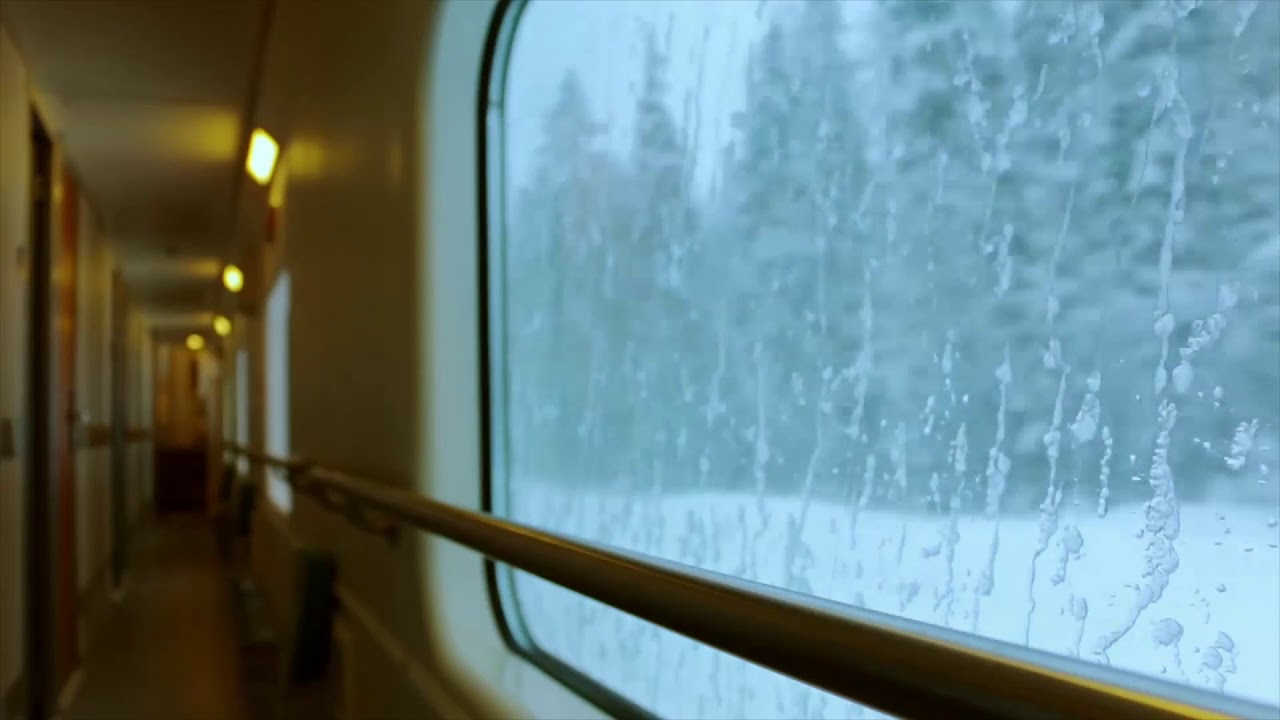 【白噪音】在冬日里乘坐火车穿越美丽的芬兰森林 | 8小时