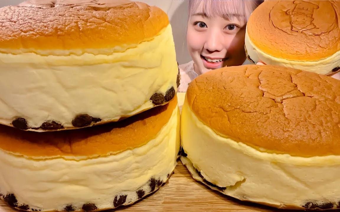 [MIYU美优]超级美味的瑞可爷爷奶酪芝士蛋糕|吃播