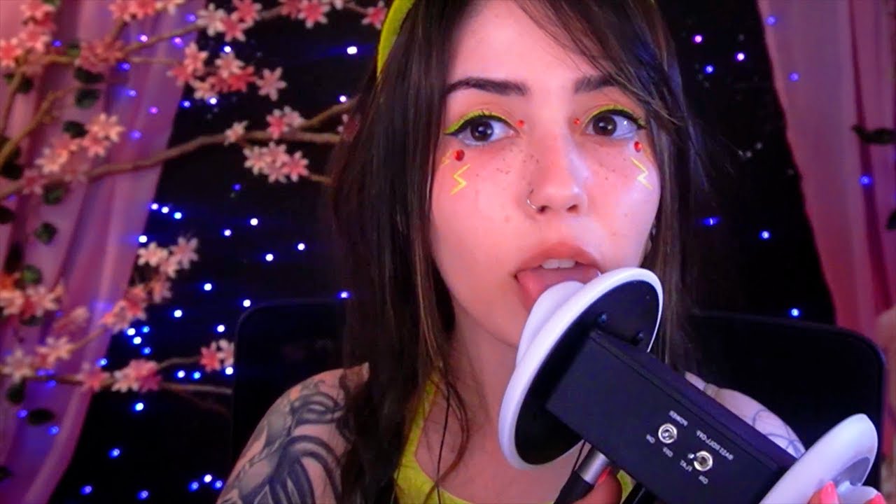 ASMR Ear Licking (3Dio) | sunsetgaiaASMR 20211122