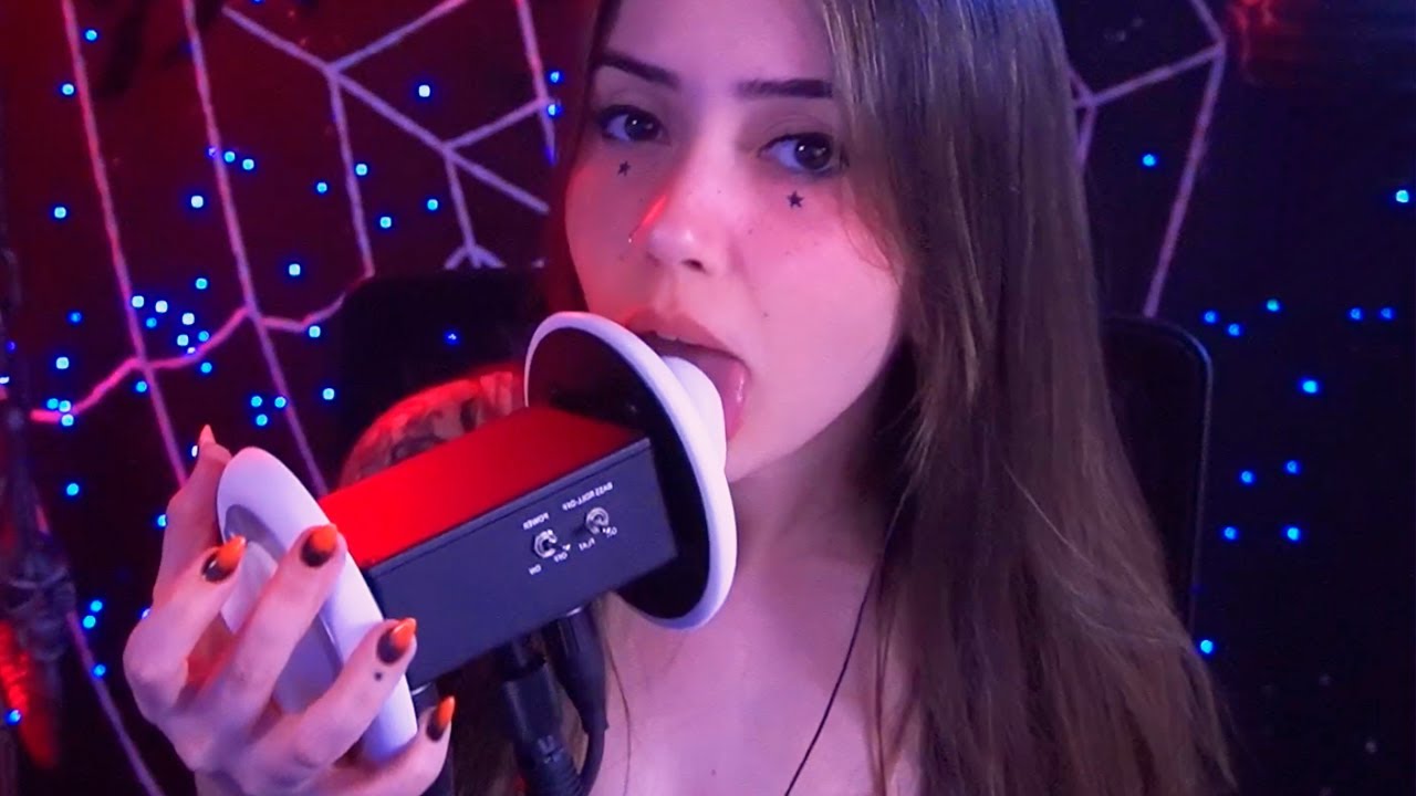 ASMR Ear Licking (3Dio) | sunsetgaiaASMR 20211012