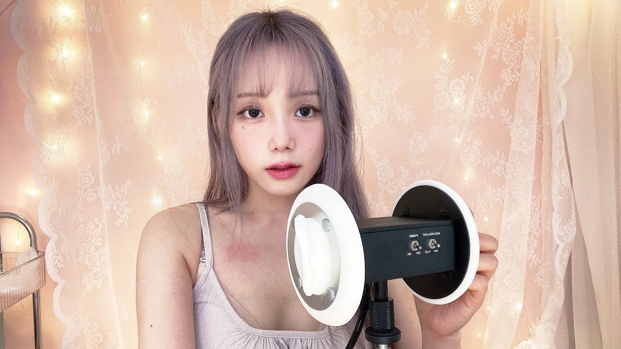 ASMR 3dio 6가지 귀마사지로 코 잠들자 (노토킹)ㅣ6 types of Ear Massage (No Talking)