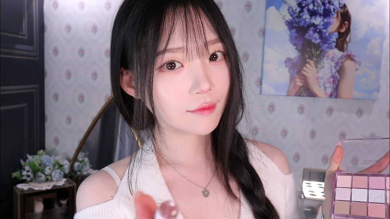 [nara_나라] 클렌징부터 고데기까지 1시간 봄나들이 메이크업💄 | メイクアップ | Makeup
