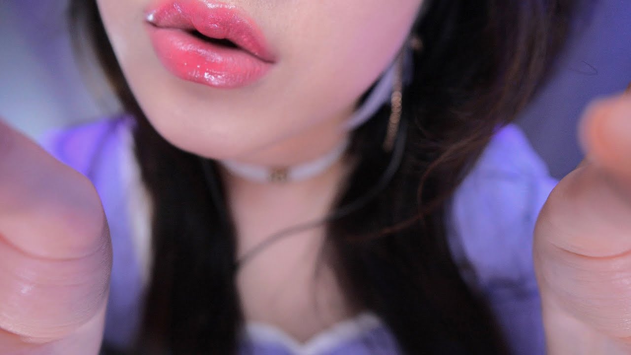 [PPOMO] ゾクゾク甘いキスと口の音 | 달콤한 로맨틱 입소리와 키싱 | Up Close Sweet Kissing & Mouth Sounds