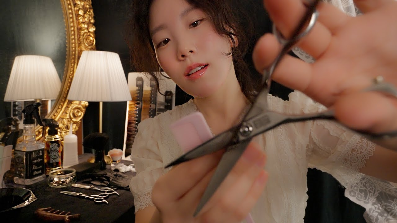 [혜랑 RANG] ヘアサロンロールプレイ |  스르르 잠드는 숙면 미용실 롤플레이 | Private Hair Salon Roleplay
