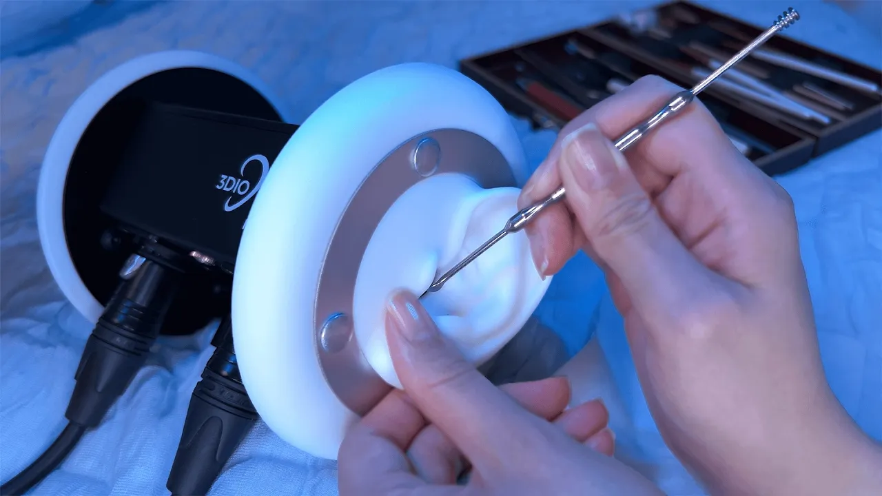 [koPanda]  寝る前に耳掃除フルコースはいかがですか 😪 Realistic Ear Cleaning Triggers Before Sleep