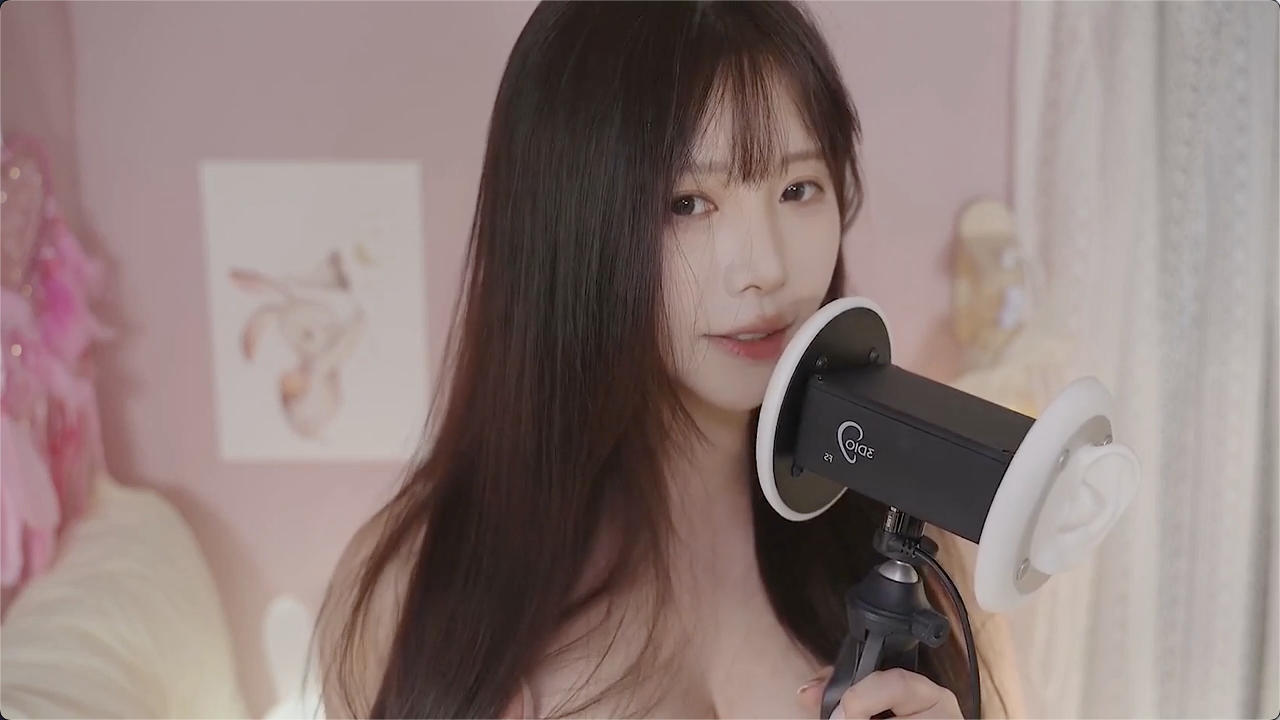 [允英yoonying] 女友的贴心照顾 | 舔耳口腔音解压放松